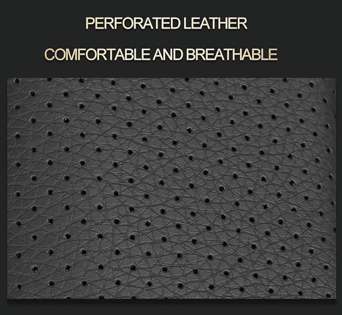 EKR Rav4 Seat Covers Custom Fit for Toyota Rav4 2016 2017 2018(Hybrid) LE,SE,XLE,Limited, Leather Car Seat Cover Full Set for SUV,Faux Leather(Black/Gray)