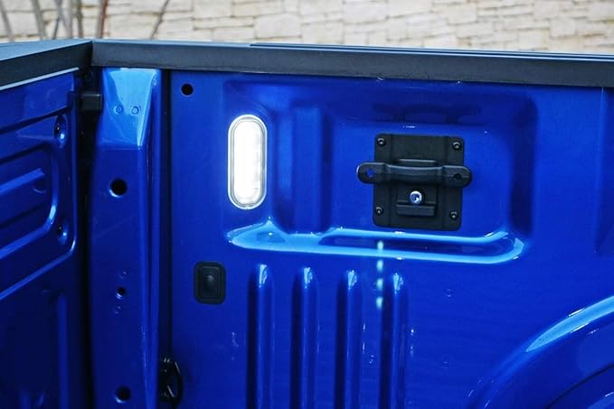 iJDMTOY Super Bright 36-LED Direct Fit LED Truck Bed Light Assemblies w/ (2) 5ft Extension Jumper Power Cord Wirings Compatible With Ford 2015-up F150, 2017-up Raptor or F250 F350 Super Duty