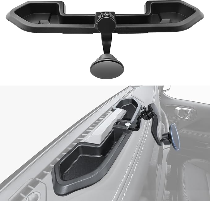 Magnetic Phone Mount for Jeep 2021-2023 Wrangler JL JLU 4XE - Dashboard Phone Holder with Magsafe for Jeep Wrangler JL 4XE Accessories (Not for Gladiator)