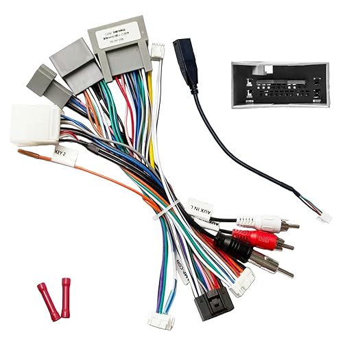 16Pin Aftermarket Android Car Radio Harness Adapter for Honda Civic 2012-2015 CR-V 2012-2015, 16Pin Android Car Stereo Wiring Harness with SWC Radio Antenna Adapter for Honda Civic CR-V