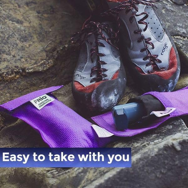 FRIO Cooling Wallet - Insulin Cooler for 45+ Hours of Stress Free On The Go - Purple - Individual