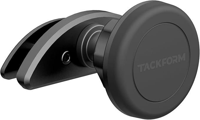 Tackform Link Vent Mount Universal Magnetic Phone Holder Compatible with 2018-2023 Jeep Wrangler JL, 4XE, and Gladiator JT | Billet Aluminum Base, No-Slip, Short Reach | NOT Compatible with MagSafe
