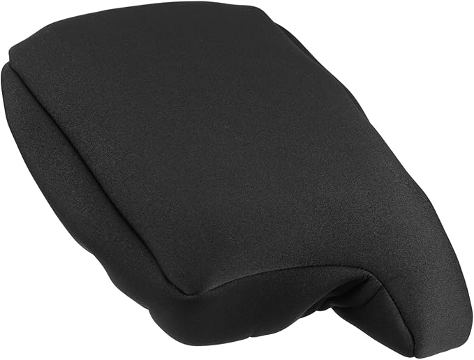 ACROPIX Car Center Console Armrest Cover for Ford for Ranger 2019-2023 Neoprene Interior Arm Rest Cover Elbow Cushion Pad Black Car Parts