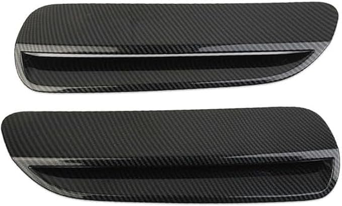 Car Engine Hood Air Outlet Vent Cover Trim Compatible with Pontiac G8 08-09/Holden Commodore 06-12 Car Front Engine Hood Vent Air Flow Intake Body Moulding Protection Cover decoration (carbon fiber)