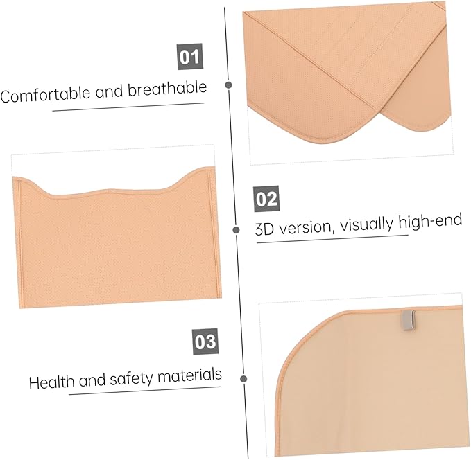 ABOOFAN Wedge Car Seat Cushion Lumbar Pillow Car Seat Pad for Back Support Pads for Front Comfort