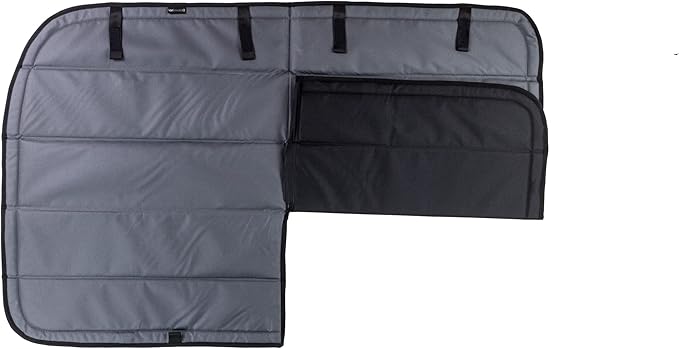 VanEssential Insulated Magnetic Blackout Window Cover Designed for Mercedes-Benz NCV3 & VS30 170 Length Van Rear QTR Left Hand Side Window (for Van Years 2007 to Current Model) - Charcoal Gray