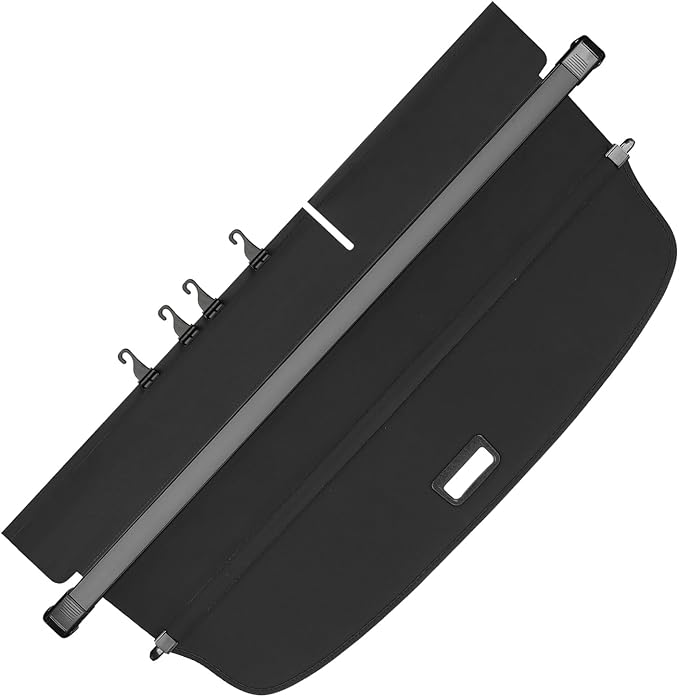 Cargo Cover No Gap Fit for VW Volkswagen Tiguan 2018-2023 2024 Retractable Trunk Rear Security Cover Shielding Shade Trunk Cover No Gap