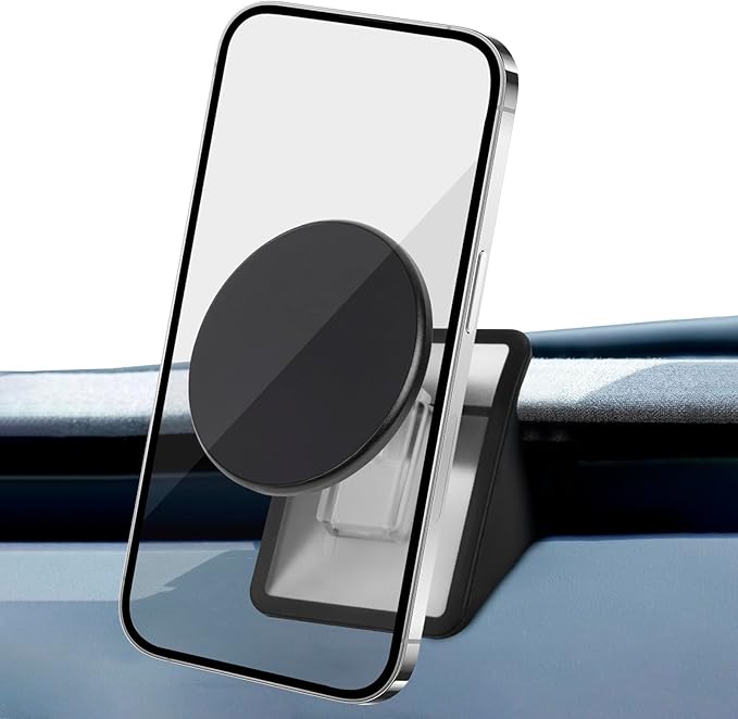 Model Y Phone Holder Compatible with Tesla Model 3 Highland 2024 2025 Accessories,for Tesla Model Y Juniper 2025 2026,Magnetic Car Phone Mount Compatible with MagSafe