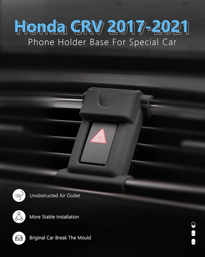 BEHAVE Magnetic Wireless Car Charger for Fit for Honda CRV 2017-2021,15W Fast Charging Mount Compatible for MagSafe Case,iPhone,Android Phones Ice Cooling Car Phone Holder