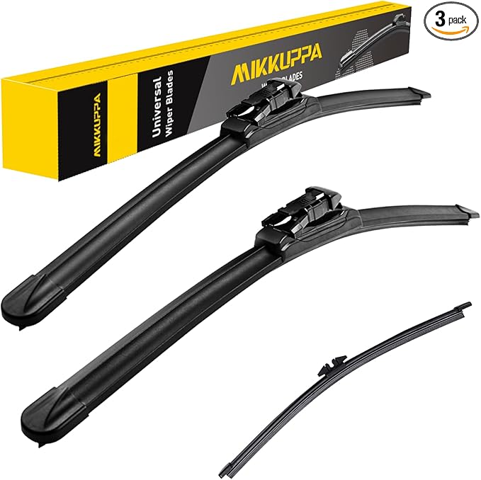MIKKUPPA 24"+20"+11" Windshield Wiper Blades Replacement for Ford Escape 2020 2021 2022 2023 2024 Original Factory Quality All Season Front Rear Wiper Blade Set - (Pack of 3)