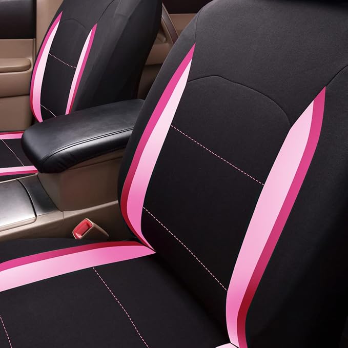 Flying Banner Car Seat Covers Front Seats Rear Bench Polyester car seat Protectors Easy installations Rear Bench Split Classic Man Lady Truck