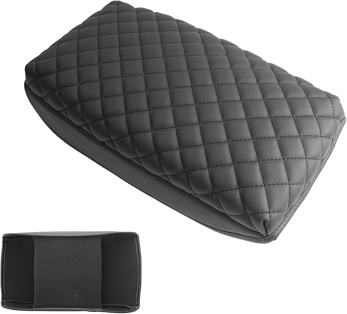 SXCY for 2023-2025 2026 Honda HRV Armrest Cover Pad for 2025 2026 Honda HRV Accessories 2025 2026 HRV Center Console Cover Middle Console Cover w/Soft Cotton Cushion (Added-Pad)