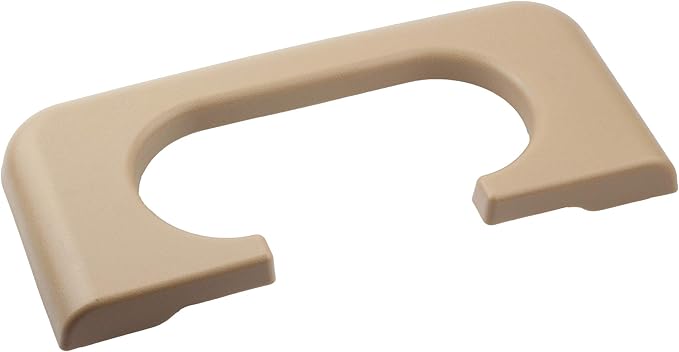 Dasbecan Beige Center Console Cup Holder Central Armrest Cushion Assembly Compatible with Ford F250 F350 F450 1999-2010