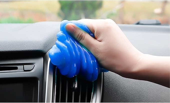 x xotic tech Car Cleaning Gel for Car Detailing Putty Interior Cleaner Slime Auto Detail Tools Supplies Accessories Valentines Day Gifts for Him Her Men Women Stocking Stuffers Blue 6 Pack
