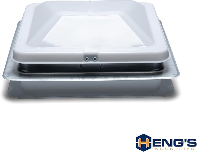 Heng's 71111-C1G1 Standard Mount Universal Vent - White