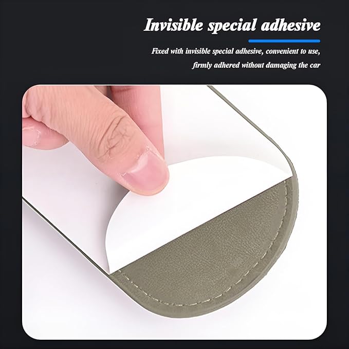 Mandark Car Knee Cushion Pad, Leather Memory Foam Vehicle Door Armrest Pillow for Leg Elbow, Comfort Auto Interior Center Console Thigh Support Mat Accessories, Universal for Most Cars (Beige)