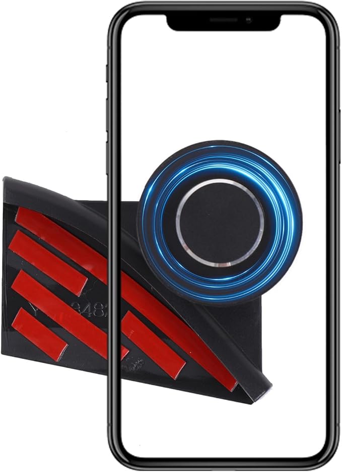 Car Magnetic Phone Holder Compatible with Cadillac Escalade 2021-2024,360° Rotation Adjustable Center Console Navigation Screen Cell Phone Holder Fit for Most Smartphones (E)