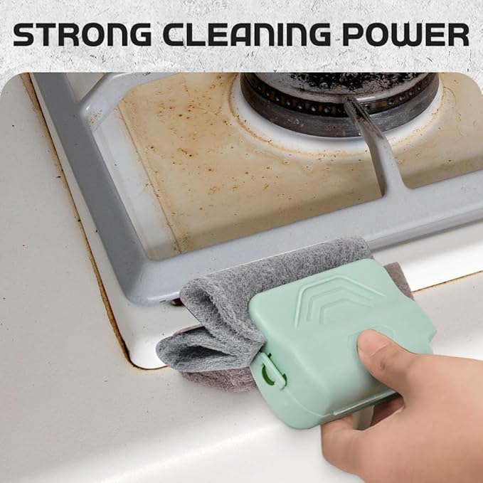 2026 New Magic Window Track Cleaner, 3Pcs Multipurpose Cleaning Brush for Window Grooves, Sliding Door Tracks, Tile Grout Lines, Shutter Slats, Car AC Vents, and Narrow Gaps (Mix)