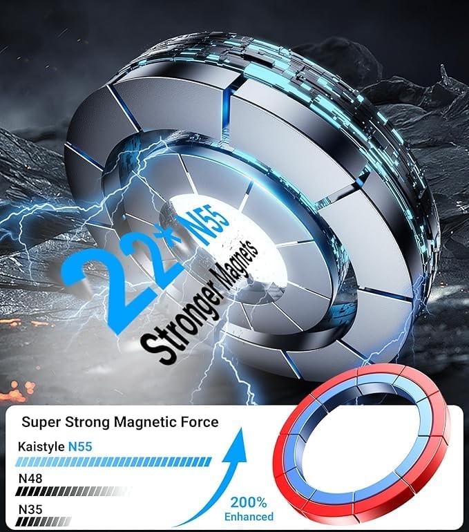 carmount for Vacuum Magnetic Car Mount for MagSafe, Nano Gel Adhesive car Magnetic Phone Holder Dashboard Phone Holder, Powerful Suction Cup for iPhone 17 Pro Max 16 15 14 13 12