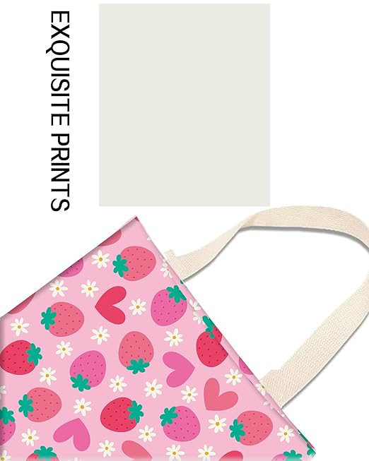 Car Garbage Can, Hanging Car Trash Can for Back Seat Organizer, Cute Strawberry Pattern