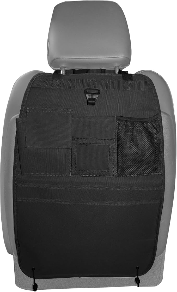 Back Seat Car Organizer with Car Storage Bags, Universal Car Organizers and Storage Truck Organizer(Black)