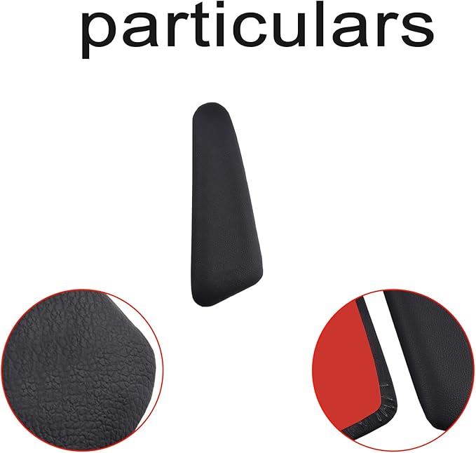 Car Door Armrest Pillow for Tesla Model 3/Y,Auto Center Console Knee Cushion Support Soft Pad, Car Knee Leg Elbow Pillow Thigh Support Comfort Pillow Auto Interior Accessories (PU-Right)