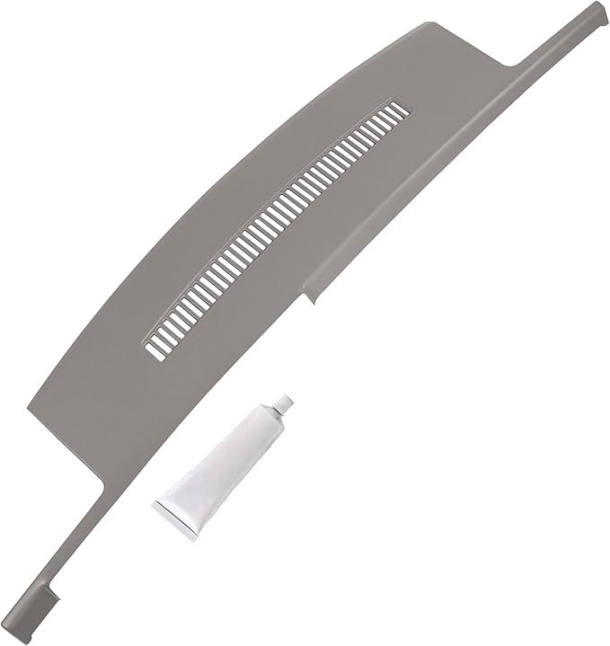 DashSkin Dash Cover Compatible with 1988-1994 C1500 C2500 C3500 K1500 K2500 K3500 Silverado Sierra Tahoe Yukon Suburban in Light Grey (AKA Warmer Grey) - Hard Molded Plastic Dashboard Cap