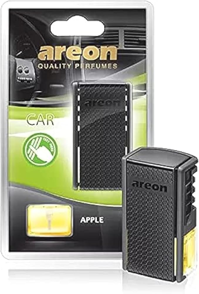 AREON ACB03 Car Air Freshener Vent Clip Car Perfume Luxury and Elegant 0.27 oz, Apple Scent