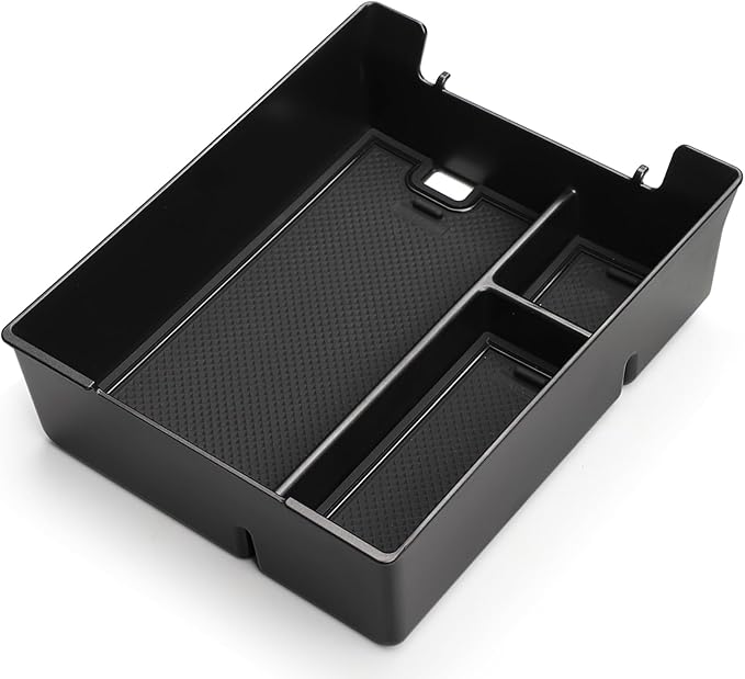 Center Console Organizer Tray for 2022-2026 Rivian R1S & R1T Accessories, Armrest Secondary Storage Box Insert