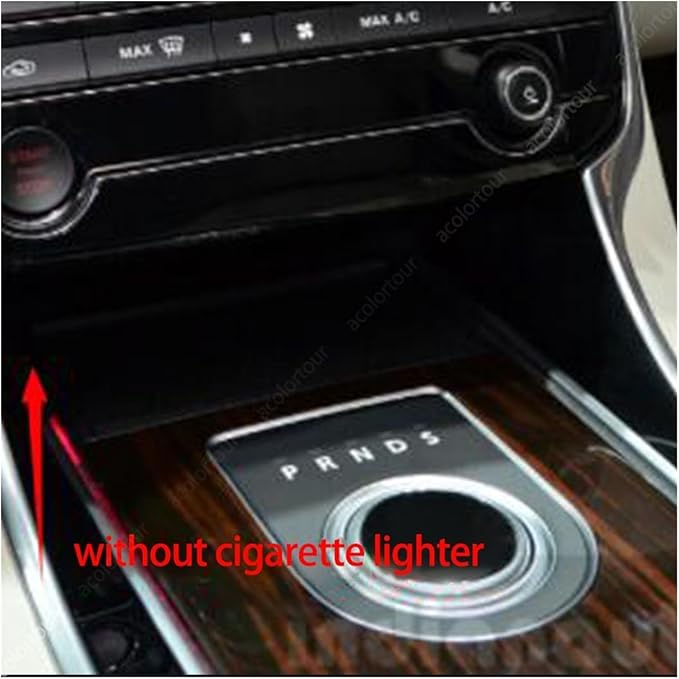 Phone Holder Wireless Charging Pad Fit for Jaguar F Pace XE XF X260 XFL Charger Fast Charge Adapter Mobile Holder Car Accessories Interior Practical(Color:No Lighter)