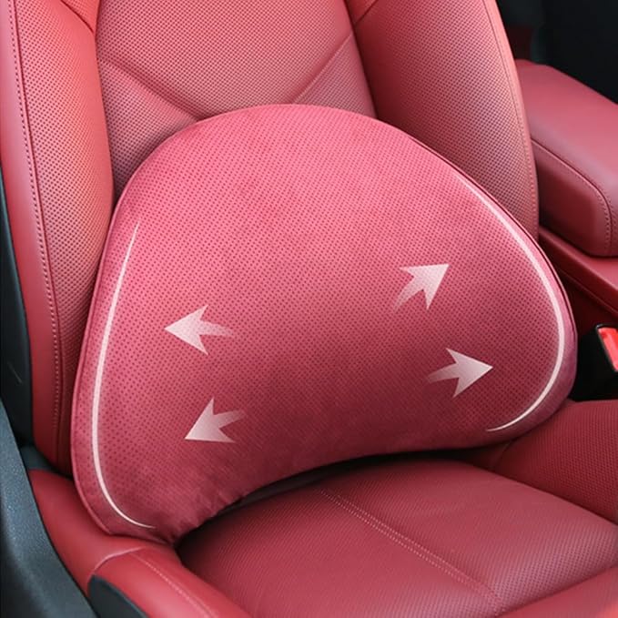 Car Seat Neck Break Cushion for Corvette C8 C7 C6 C5 Coupé/Cabriolet Z06 LT6 LT2 Stingray LS9 LS7 ZR1 LS3 LS2 LS1 5-Seats Car Seat Lumbar Pillow Headreast Car Headrest Pillow Head Support Rest Pillow