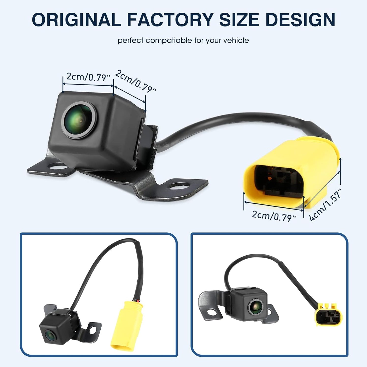 95760-2P202 Rear View Backup Camera Fit for KIA Sorento 2011 2012 2013, Reversing Parking Assist Camera Replaces 592-267 957602P000 957602P201