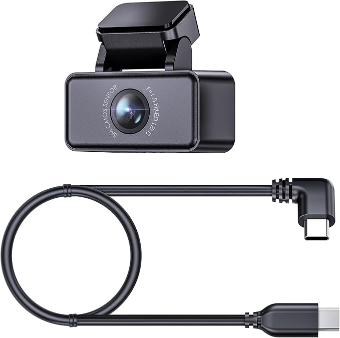 Vantrue E360, E2 2.7K Adjustable Rear Camera with 20ft Cable, WDR, Super Night Vision, Fit for Most Cars SUV, Pickup, Truck, Jeeps Minivan and Sedans