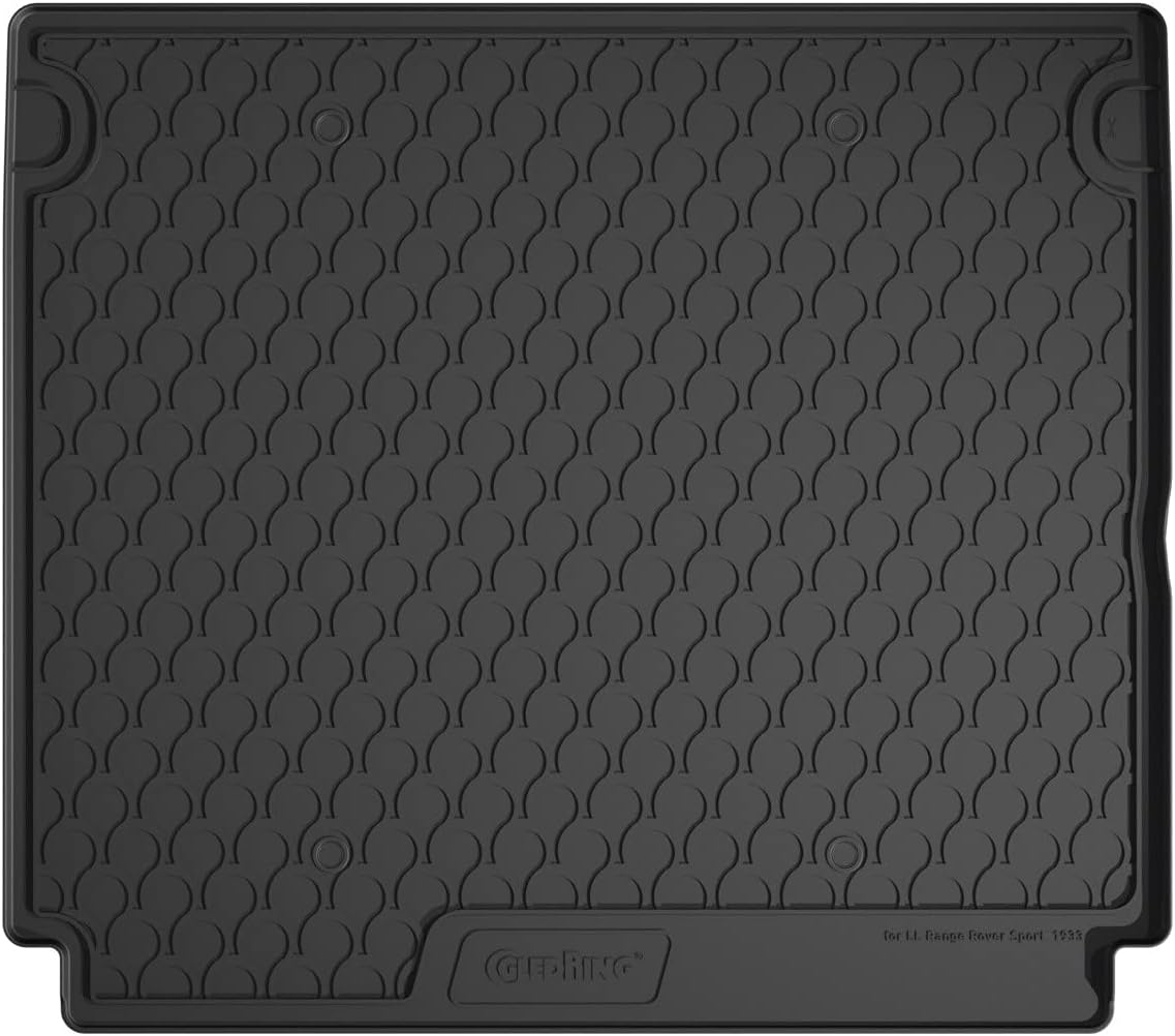 GledringUSA Custom Fit All-Weather Rubber Cargo Mat for Land Rover Range Rover Sport 2014-2022 - No Trimming Needed.