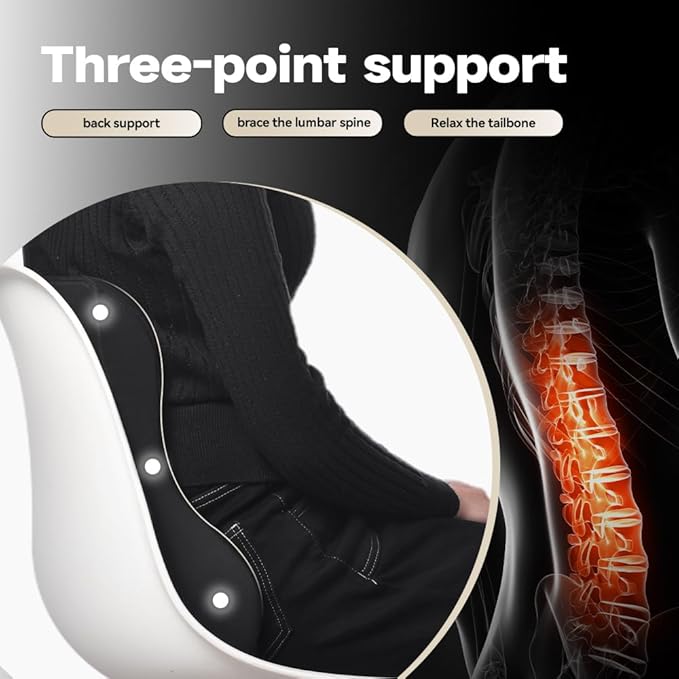 Memory Foam Lumbar Support Pillow for Car, Highly Supportive Back Cushion for Driving, Wheelchair, Office, Home and TravelMemory Foam Lower Back Cushion for Low Back Pain Relief