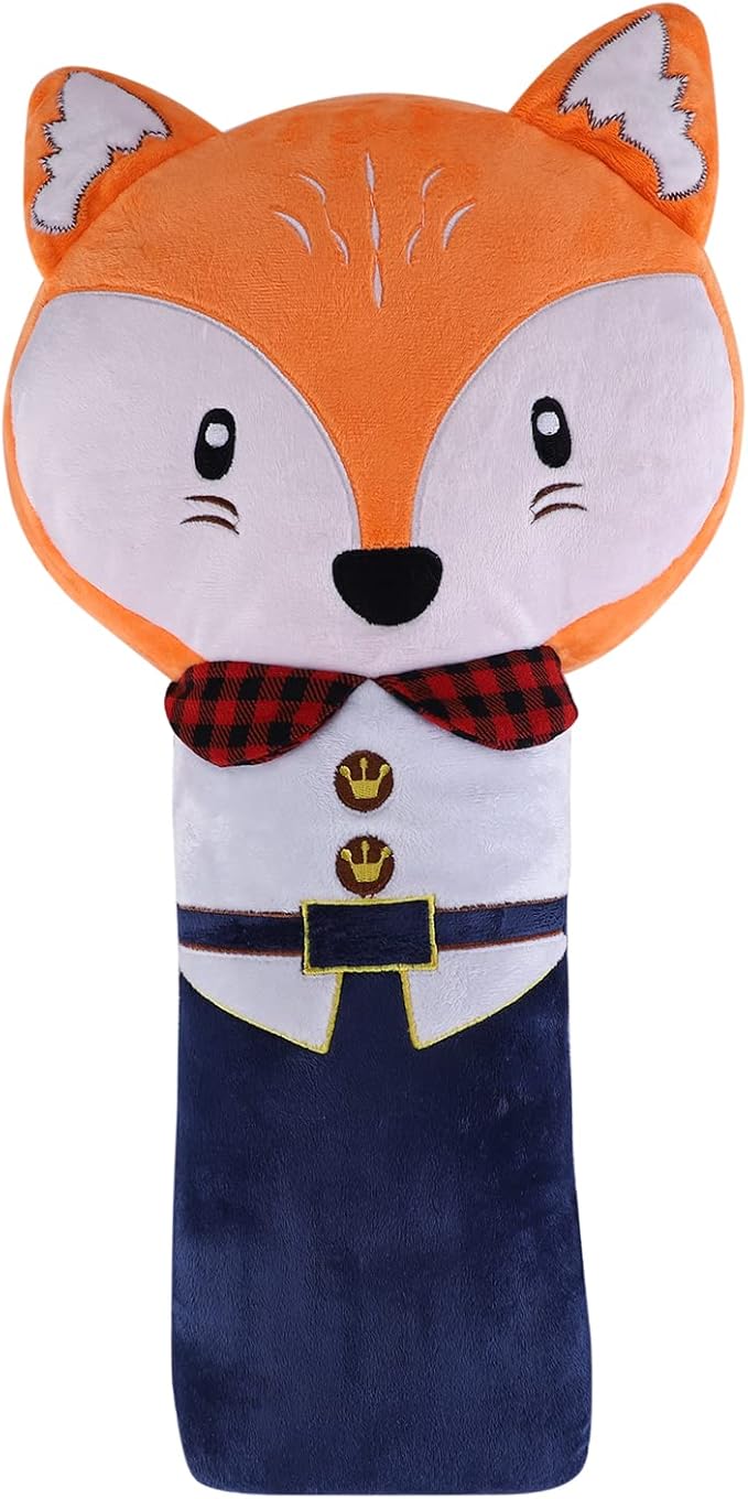 Car Travel Pillow for Kids Car Seat Pillow Cute Cartoon Travel Pillow Cushion Breathable Head and Body Support Pillow for Sleeping Travel Neck Rest Car Seat Pillow Long Journey&Road Trip