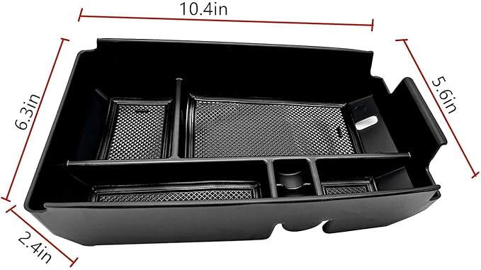 Center Console Organizer Interior Storage Box Fits for Ford Escape 2020 2021 2022 2023 2024 2025 and 2021 2022 2023 2024 2025 Bronco Sport Accessories