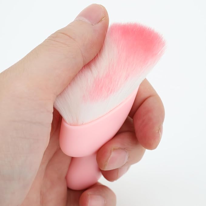 Car Detailing Brush, Soft Bristle Cleaning Brush, Scratch-Free Auto Duster Tool for Dashboard, Air Vents, Leather & Interior Cleaning (Pink)