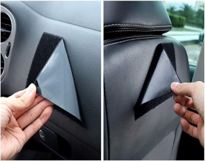 Car Side Pocket Organizer, Auto Seat Pockets PU Leather Pen Phone Holder Tray Pouch Used for Car Door, Window, Console, Seat -Fits to Organize Document, Registration, Notepad, Gadgets, Pen