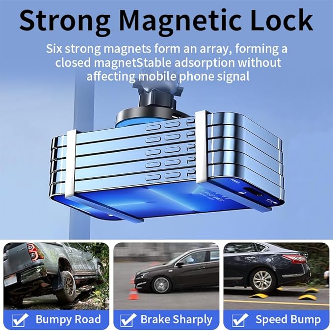 Car Magnetic Phone Mount for Mitsubishi Outlander 2022 2023 2024 （ 9 inch Screen ） Auto Interior Accessories Best Cellphone Holder Fast 15W Wireless Charger Cell Phones Charging Stand