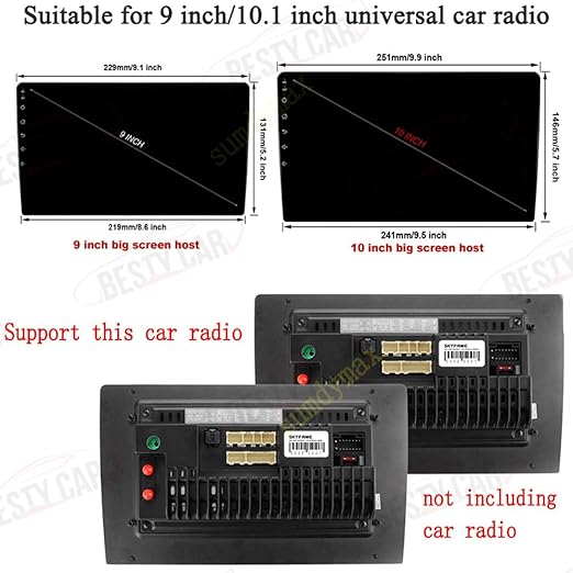 16pin Car Radio Stereo Power Retrofit Wiring Harness Adapter fits for Subaru Legacy Outback 2010 2011 2012 2013 2014 Support Factory OEM Backup Camera