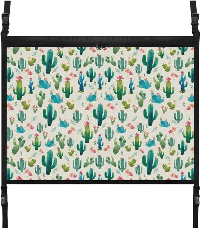 Green Cactus Car Storage Bag Organizer Car Organizer for Car Seat Multi-Purpose Car Bag Storage Box Organizer Pouch Pocket Storage for Small Items