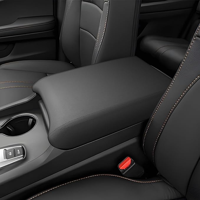 LUWU Center Console Cover Hidden Storage Box Compatible with 2026 Passport & 2023-2026 Pilot/Ridgeline Accessories Silicon Material Armrest Cover Center Console Hidden Organizer Box (2 in 1 Design)