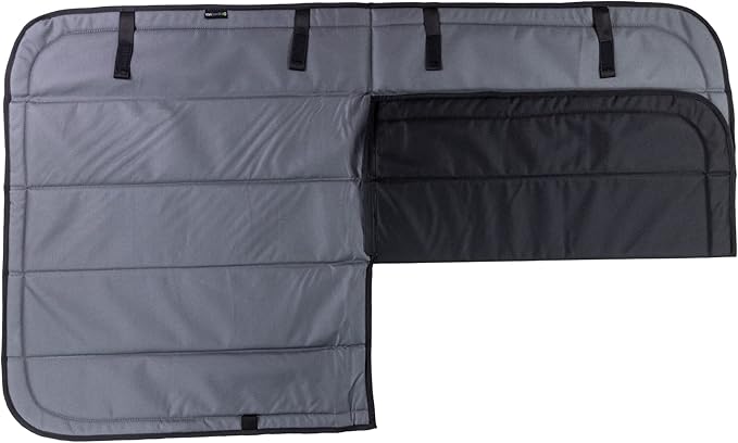 VanEssential Insulated Magnetic Blackout Window Cover Designed for Mercedes-Benz NCV3 & VS30 Middle Window 170 Length Van (Left Hand Side for Van Years 2007 to Current Model) - Charcoal Gray