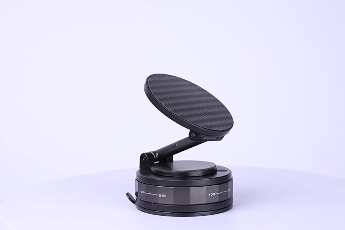 Car Phone Holder Magnetic, 360 Adjustable Car Mount with Strong Suction Cup for Magsafe iPhones Cell Phones - Hands-Free (Medium)