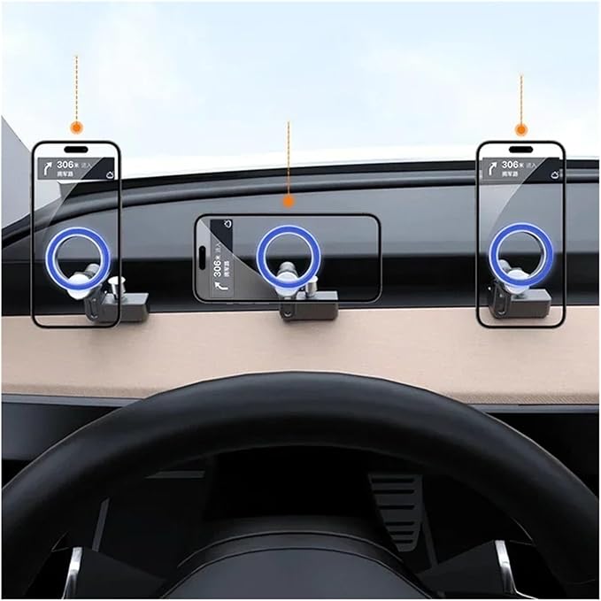 Compatible for Magnetic Car Phone Holde Mobile Cell Support Mount Stand(03)