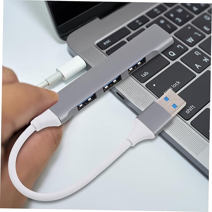 Angoily USB Extender Hub Multi-USB Port Splitter for Pc Laptop Car Gaming Keyboard Mouse Desktop