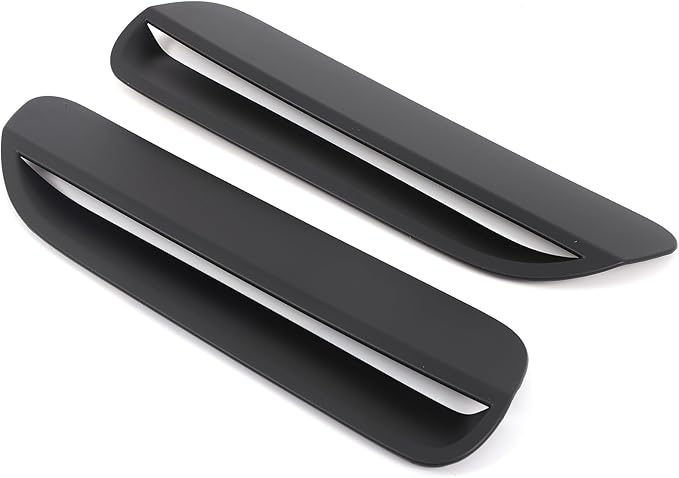 Car Engine Hood Air Outlet Vent Cover Trim Compatible with Pontiac G8 08-09/Holden Commodore 06-12 Car Front Engine Hood Vent Air Flow Intake Body Moulding Protection Cover decoration (Matt black)