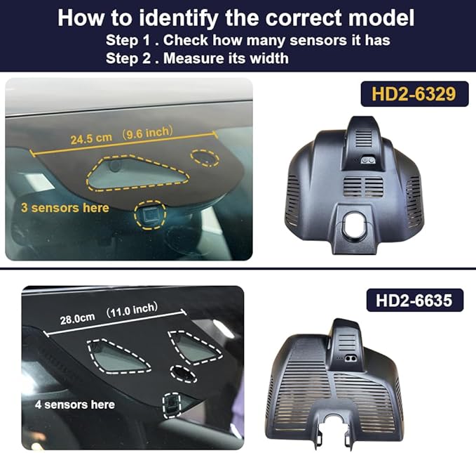 Fitcamx 2160P+Rear 1080P Dash Cam Adapts for Mercedes-Benz C-Class 2022-2025 C300 Sedan Coupe Cabriolet (HD2-6329), OEM Look, Dual HD Video, Loop Recording, WiFi & APP, G-Sensor, Easy to Set, 128GB