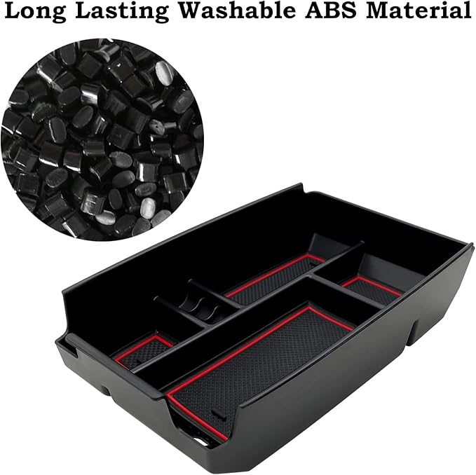 Center Console Organizer Interior Storage Box Fits for Ford Escape 2020 2021 2022 2023 2024 2025 and 2021 2022 2023 2024 2025 Bronco Sport Accessories